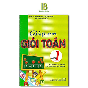 Sách - Giúp Em Giỏi Toán Lớp 1 - Vở Ôn Tập Cuối Tuần - Dùng Chung Cho Các Bộ SGK Hiện Hành - Hồng Ân