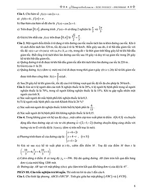 Sách - Tuyển Tập 38 Đề Ôn Thi Tốt Nghiệp Lớp 12 Môn Toán