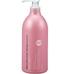 Dầu Gội Salon Link Extra Phục Hồi Tóc Nhật Bản 1000ml (Màu Hồng Nhạt) - Dành Cho Tóc Thường