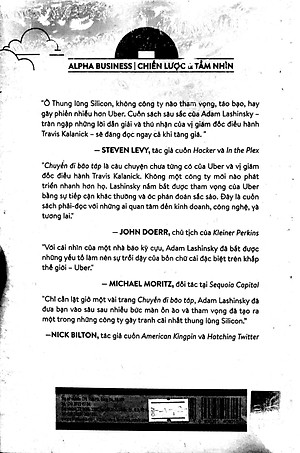 Sách Uber - Chuyến Đi Bão Táp