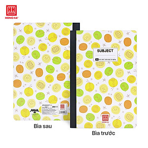 Sổ bìa bồi A4 260 trang Hồng Hà Subject - 4587