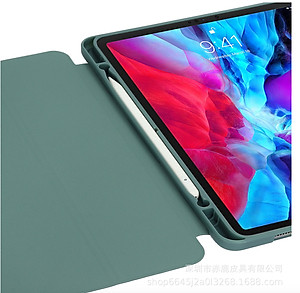 Bao da smart cover silicon ốp ipad silicon có khe cài bút dành cho Ipad 9.7 inch, ipad 10.2, 10.5, 10.9 inch, Ipad pro 11 inch, Ipad 12.9 inch