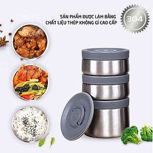 Bộ Hộp Cơm Giữ Nhiệt Lock&Lock Easy Carry 2L màu trắng LHC8039WHT Có Túi (1 Hộp 720ml, 2 Hộp 420ml Kèm 1 Bộ Muỗng Và Nĩa), Hàng chính hãng - JoyMall