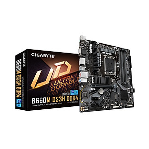 Bo Mạch Chủ Mainboard Gigabyte B660M DS3H DDR4 - Hàng Chính Hãng