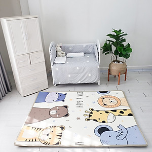 Thảm Chơi cho bé Umoo xốp XPE, Dày, Cuộn Tròn, Không Mùi, Không Thấm Nước