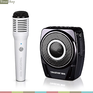 Takstar E8W - Máy Trợ Giảng Không Dây UHF, Hỗ Trợ Bluetooth, Cổng USB, Công Suất 18W, Sử Dụng 12 Giờ- Hàng chính hãng
