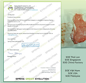 Túi hút chân không 1 mặt nhám B2D. Túi bảo quản thực phẩm. Hàng chính hãng Thailand