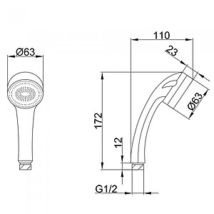 TAY SEN TẮM NHẬP KHẨU CHÍNH HÃNG NGA FRAP F011