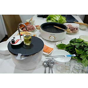 Bình Rót Rư.ợu Cảm Ứng Tự Động Thông Minh Máy Rót Rư.ợu Cảm Ứng Thông Minh 1.5L Có Ngăn Làm Mát - Hàng chính hãng