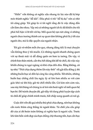 Đừng Cố Làm Người Tốt Trong Mắt Tất Cả Mọi Người