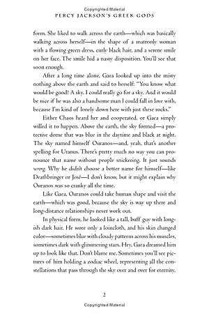 Percy Jackson's Greek Gods