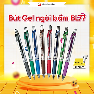Bút Ký Mực Gel Pentel Energel BL77 Ngòi 0.7mm | 12 Màu Mực Sống Động