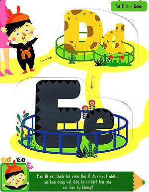 Sách Tương Tác - Lift-The-Flap-Lật Mở Khám Phá - My ABC - Bảng Chữ Cái Tiếng Anh Cho Bé (Tái Bản)