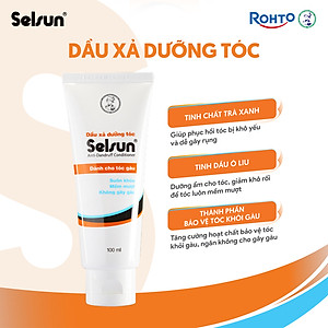 Dầu xả Selsun dưỡng tóc dành cho tóc gàu Selsun Anti-Dandruff Conditioner 100ml