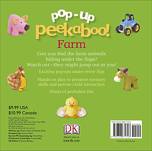 Sách Pop-Up Peekaboo! Farm