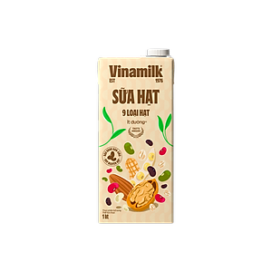 SỮA SUPER NUT 9 LOẠI HẠT VINAMILK 3 TỐT ÍT ĐƯỜNG  HỘP 1 LÍT,>94% SỮA HẠT