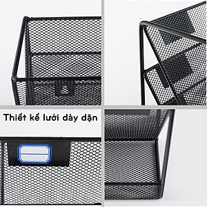 Kệ Đựng Tài Liệu, Kệ Hồ Sơ, Kệ Sắt Treo Tường Đa Năng Văn Phòng 6 Tầng Legaxi