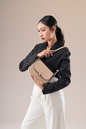 Túi Yuumy ( Thời trang nữ dây đeo điều chỉnh đa năng size 21 - Túi đeo chéo da Seasand YN236 )