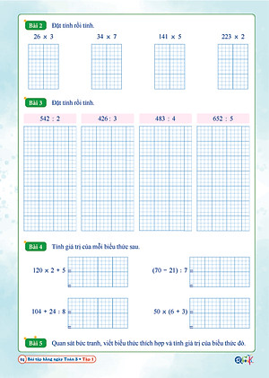 Combo Bài Tập Hằng Ngày, Bài Tập Tuần và Đề Kiểm Tra Toán, Tiếng Việt Lớp 3 - Kết Nối Tri Thức Với Cuộc Sống - Học kì 1
