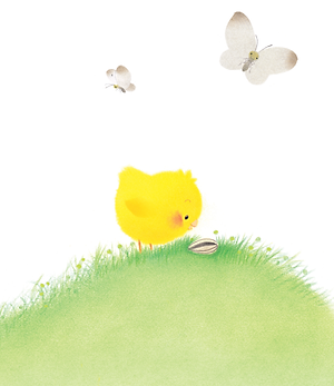 Sách - Gà con và hoa hướng dương