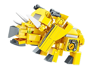 Đồ Chơi Lắp Ráp Xếp Hình QMAN MAGIC CUBE - Sư Tử Dũng Mãnh và Robot Động Vật Biến Hình 3 in 1 (Nhiều mẫu khác nhau)