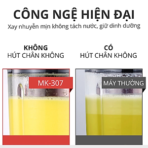 Máy Xay Nấu Chân Không Đa Năng Mishio MK307 - Hàng Chính Hãng