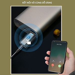 Thiết bị thu phát âm thanh Usb bluetooth 5.0 âm thanh đa chức năng jack cắm 3.5mm cho loa, ô tô tai nghe bluetooth, biến loa thường thành loa Bluetooth, Hàng Chính Hãng