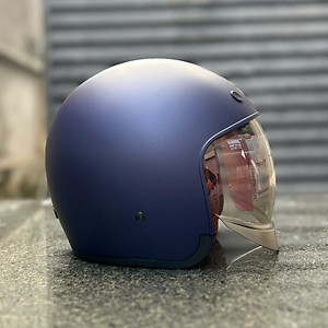Nón bảo hiểm 3/4 ROYAL M139 có kính âm màu XANH MỰC NHÁM