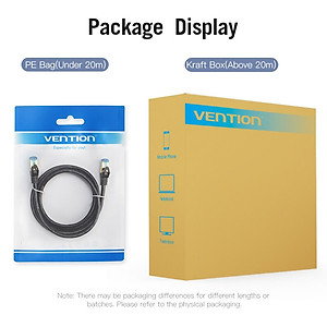 Cáp mạng CAT7 SSTP đúc sẵn Vention tốc độ 10Gbps/600MHz - Hàng chính hãng