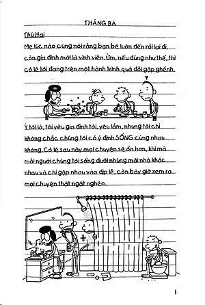 Nhật Ký Chú Bé Nhút Nhát - Tập 8: Thánh Nhọ - phiên bản Tiếng Việt