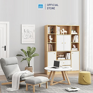 Tủ Sách Siêu Lớn Nhiều Ngăn Hiện Đại SIB Decor KSG46