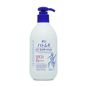 Sữa Dưỡng Thể Chống Nắng Hatomugi SPF31 PA+++ Nhật Bản, 250ml