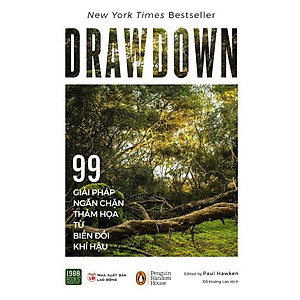  Sách - DrawDown - 99 Giải Pháp Ngăn Chặn Thảm Họa Từ Biến Đổi Khí Hậu (Xả Kho)