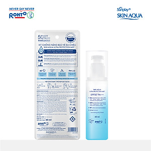 Xịt chống nắng bảo vệ đa chiều Skin Aqua Ultra Protection Mist 60ml