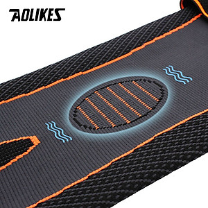 Bộ 2 bó gối thể thao loại dài AOLIKES A-7815-2 Elastic compression sports knee pads