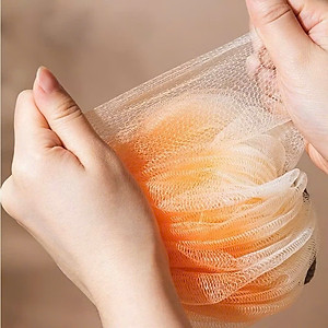 Bông Tắm Tròn Tạo Bọt Lưới PE Mềm Mịn, Kỳ Cọ Tẩy Da Chết Dễ Dàng - HÀNG CHÍNH HÃNG MINIIN