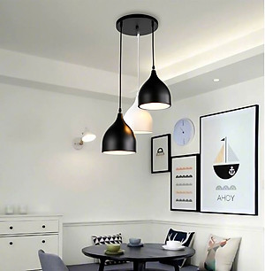 Đèn thả WILCO phong cách hiện đại trang trí nhà cửa sang trọng D170 (mm) - kèm bóng LED chuyên dụng.