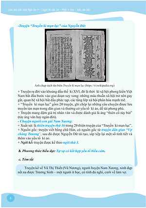 Sách Làm Chủ Kiến Thức Ngữ Văn 9 - Luyện Thi Vào 10 Phần 1: Đọc - Hiểu Văn Bản