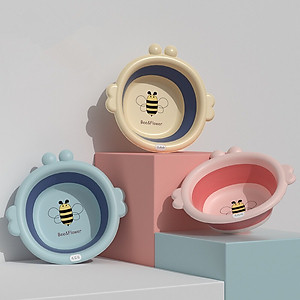 Chậu Rửa Mặt Gấp Gọn Hình Con Ong Bee  Cho Bé Tiện Lợi Chất Liệu Nhựa Cao Cấp An Toàn Cho Sức Khỏe - HÀNG CHÍNH HÃNG MINIIN