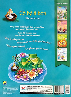 Cô Bé Tí Hon (Truyện Dành Cho Trẻ Từ 3 Tuổi) - Truyện Song Ngữ Anh - Việt