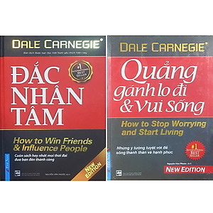 Combo Sách Tư Duy - Kỹ Năng Sống: Đắc Nhân Tâm (Bìa Cứng) + Quẳng Gánh Lo Đi Và Vui Sống (Bìa Cứng)