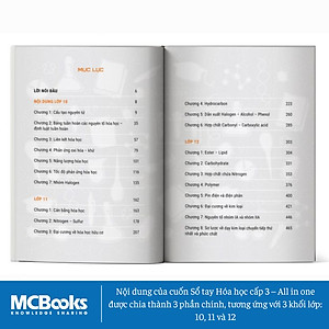 Sách - Sổ tay hóa học cấp 3 - All in one