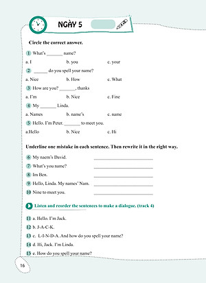 Sách 99 Ngày Em Giỏi Tiếng Anh Lớp 3