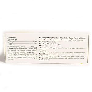 Viên uống đẹp da làm chậm lão hóa Vitamin E Vivita.E Rostex