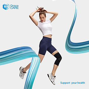 Đai Bó Cố Định Đầu Gối Grace Care KB120 – Co Giãn, Đàn Hồi 4 Hướng, Hỗ Trợ Vận Động, Giảm Đau