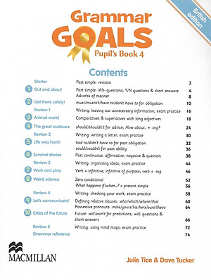 Grammar Goals Level 4 Pupil's Book With eBook (British Edition)