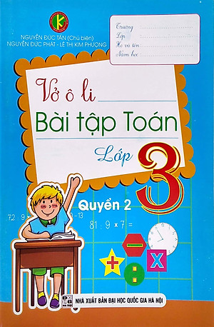 Vở Ô Li Bài Tập Toán Lớp 3 - Quyển 2