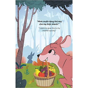 Truyện Tranh Song Ngữ Việt-Anh Dành Cho Trẻ Em - Cùng Học Cư Xử Tốt- Bé Học Sẻ Chia - Sharing Generously