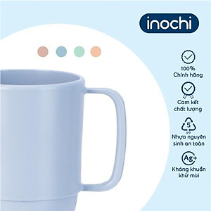 Combo 2 Cốc Nước Amori 350ml Sản Xuất Theo Tiêu Chuẩn Nhật Bản An Toàn Khi Sử Dụng - Chính Hãng Inochi (Tặng khăn lau pakasa)