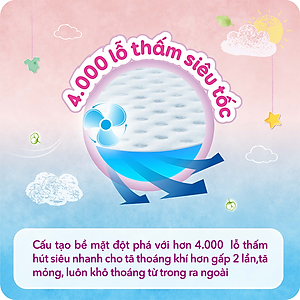 Tã Dán Bobby Siêu Mỏng Thấm Gói Siêu Lớn L68 (68 Miếng)
